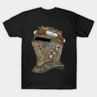 polish military knight helmet. T-Shirt